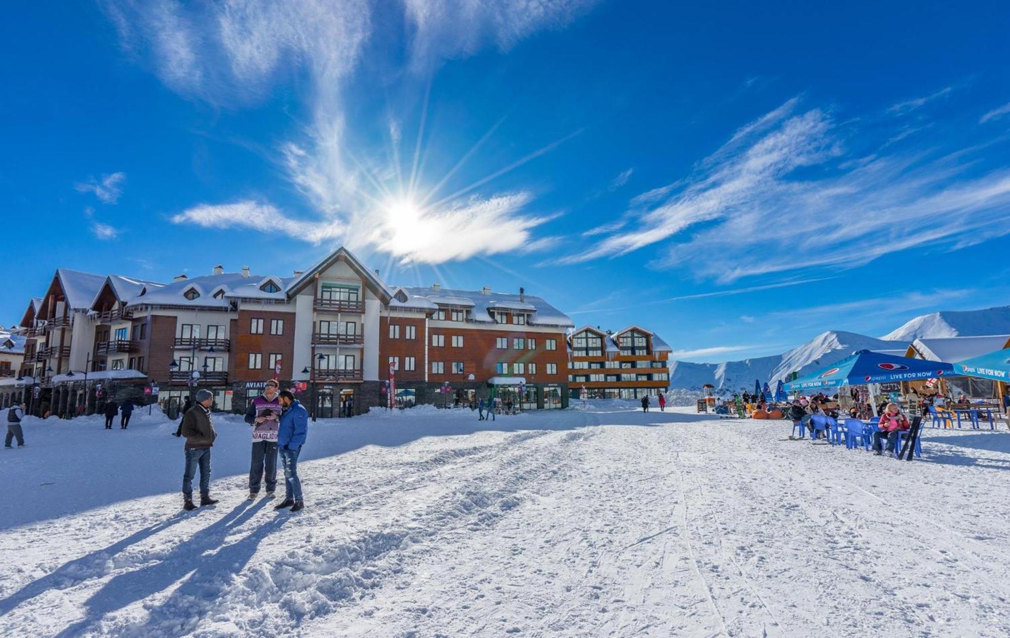 New Gudauri Voyage Apartments By Gondola Eksteriør billede