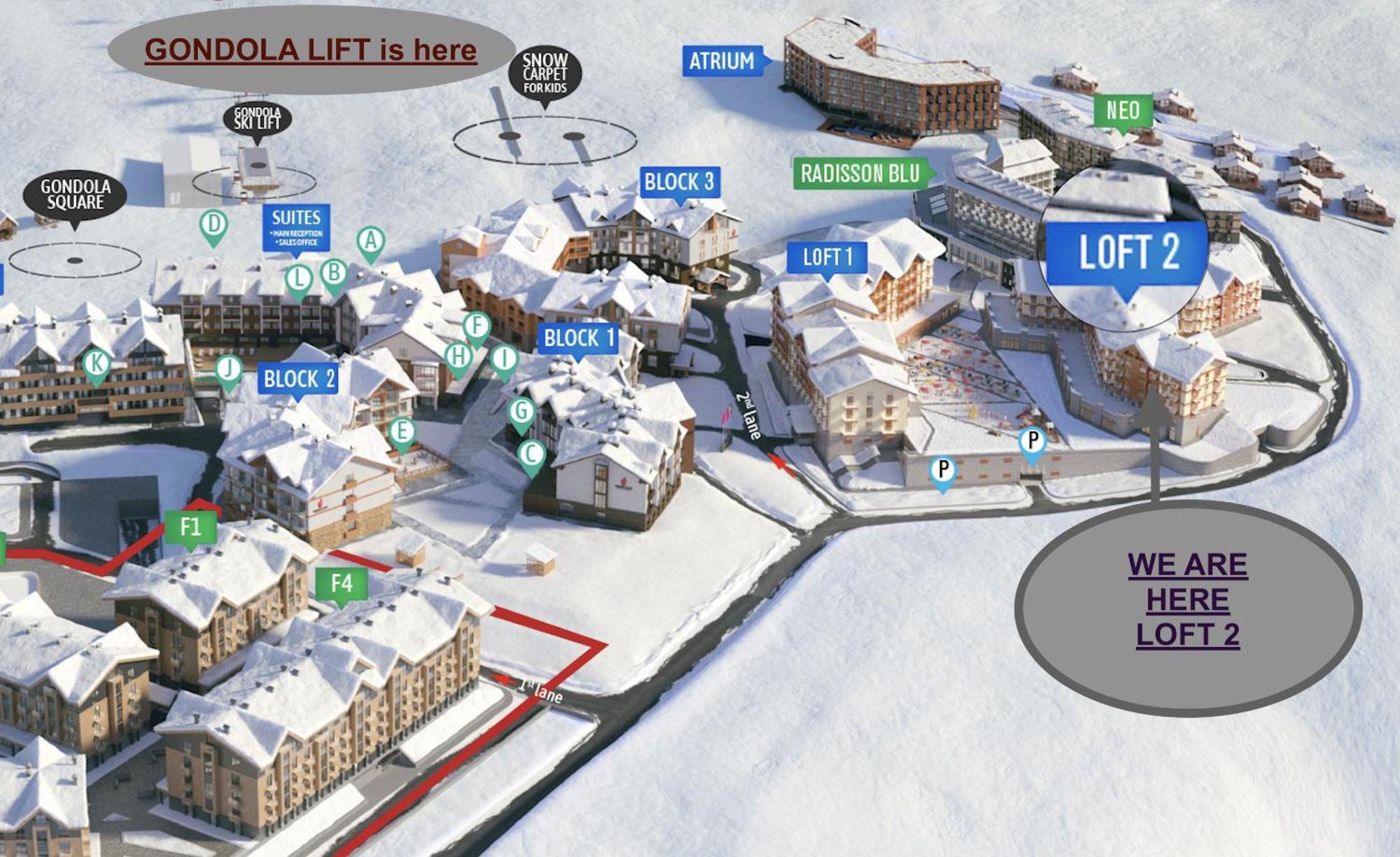 New Gudauri Voyage Apartments By Gondola Værelse billede