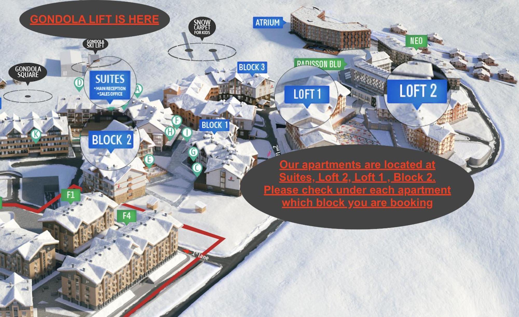 New Gudauri Voyage Apartments By Gondola Eksteriør billede